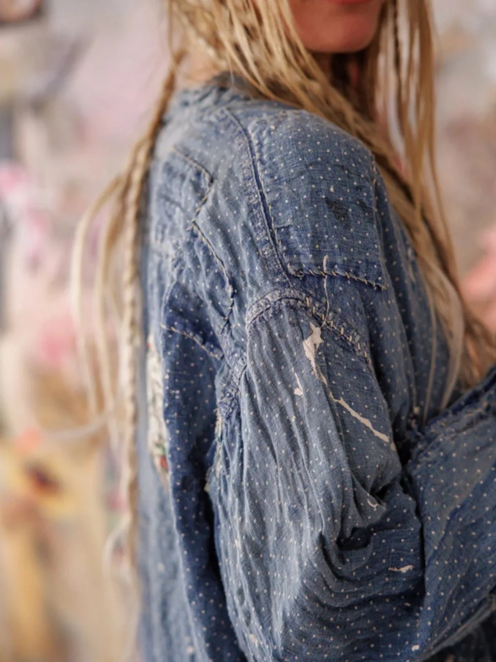 🦋NWT MAGNOLIA PEARL ADISON WORKSHIT🦋 - Picture 9 of 10